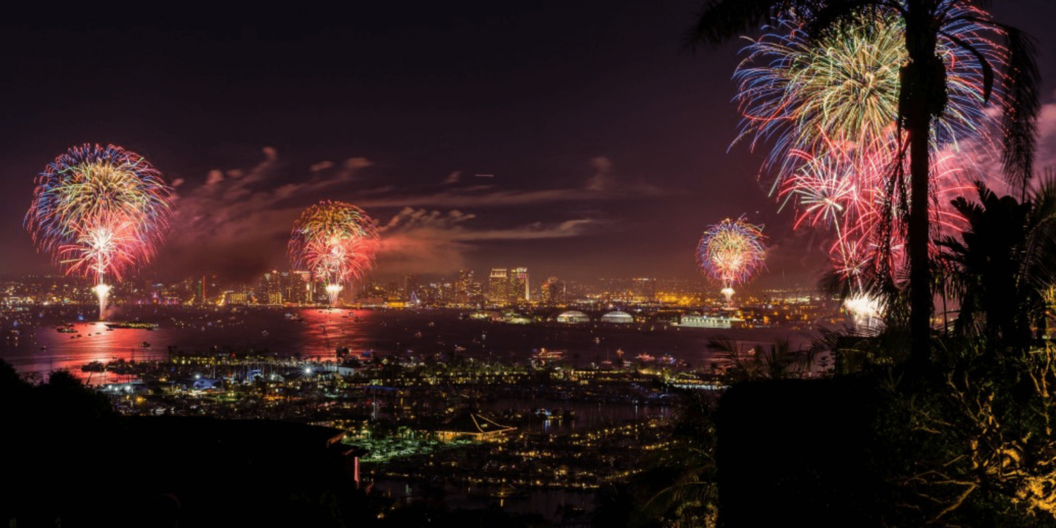 Where to Watch Fireworks on New Year’s Eve in Los Angeles