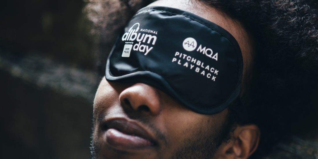 Pitchblack Playback 1 - man with blindfold