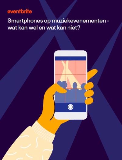 Smartphones-muziekevenementen