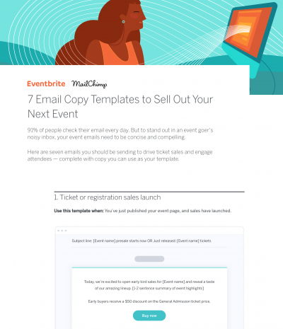 email event templates sell next copy eventbrite