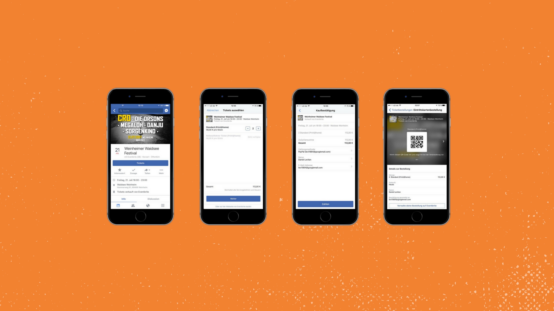 tickets direkt in facebook kaufen