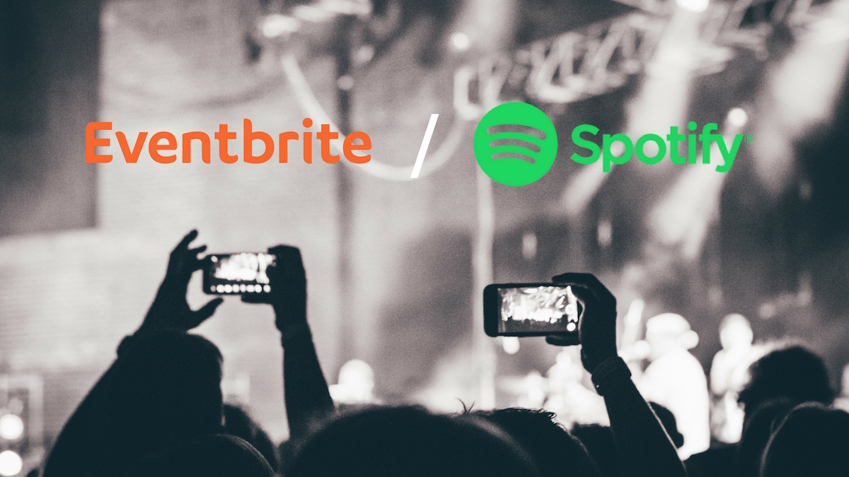 eventbrite spotify partnership