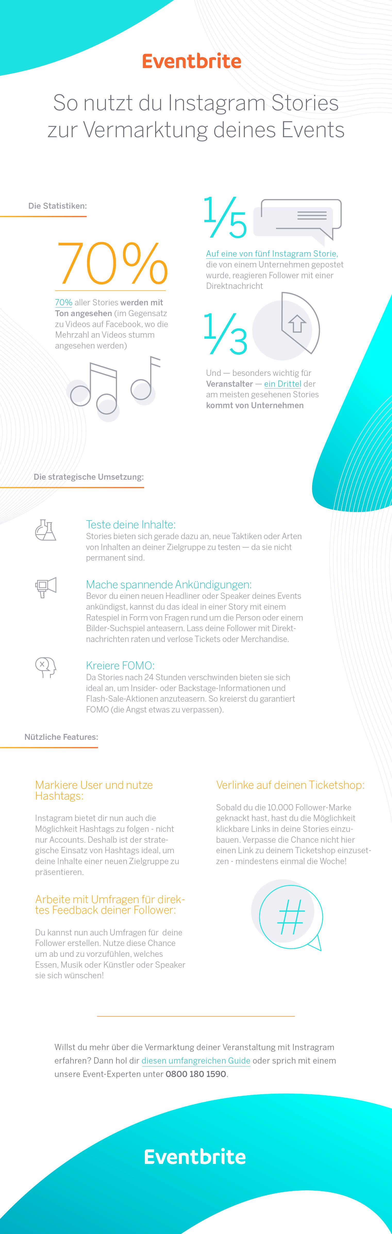 Infografik So Nutzt Du Instagram Stories Zur Vermarktung Deines Events