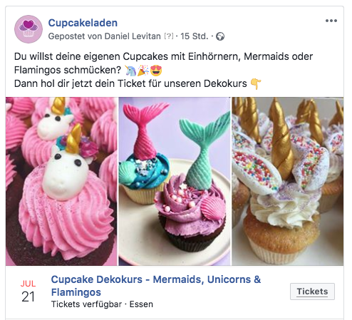 Facebook Update post