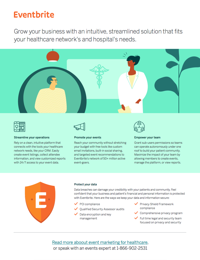 The Right Event Tech For Healthcare Networks And Hospitals - Eventbrite 