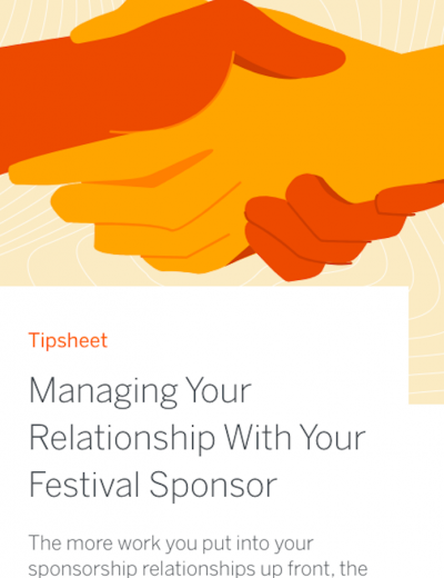 festival sponsorship