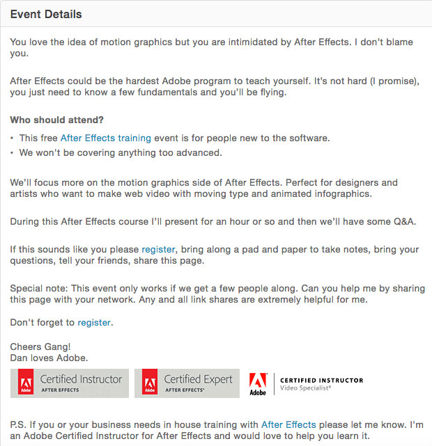 10 Event Page Descriptions That Stand Out Eventbrite Uk