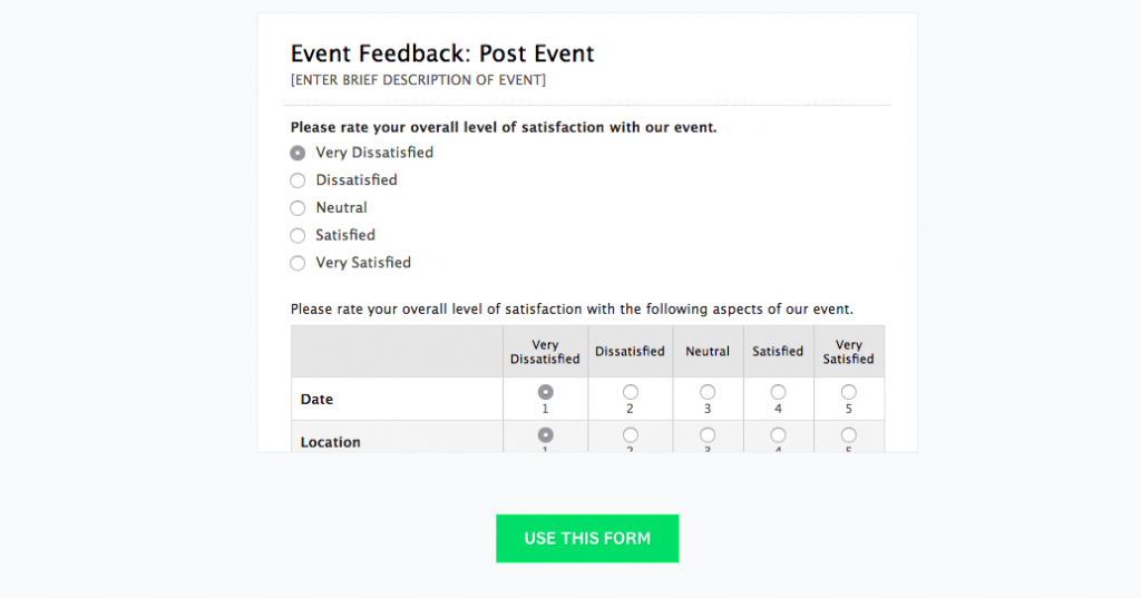 Needs Assessment Report Template