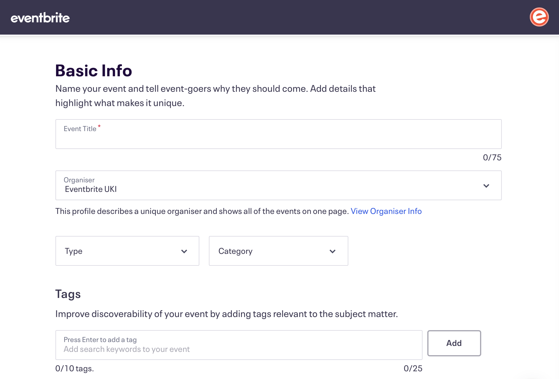 Quick Start Guide Eventbrite Eventbrite UK